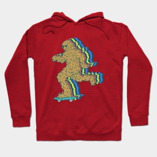 Skating Sassy Sasquatch Hoodie